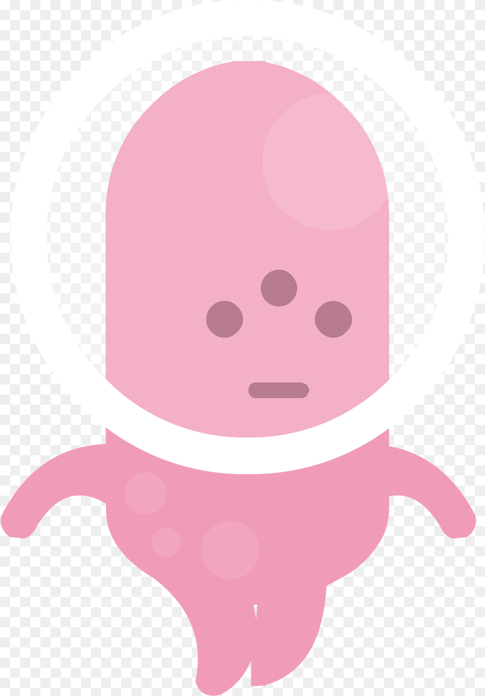 Pink Alien Clipart, Clothing, Hat, Face, Head Free Png
