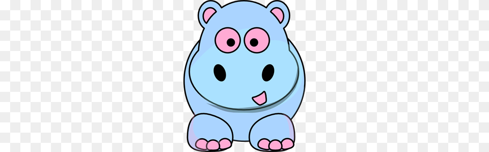 Pink And Blue Hippo Clip Arts For Web, Plush, Toy, Hockey, Ice Hockey Free Png