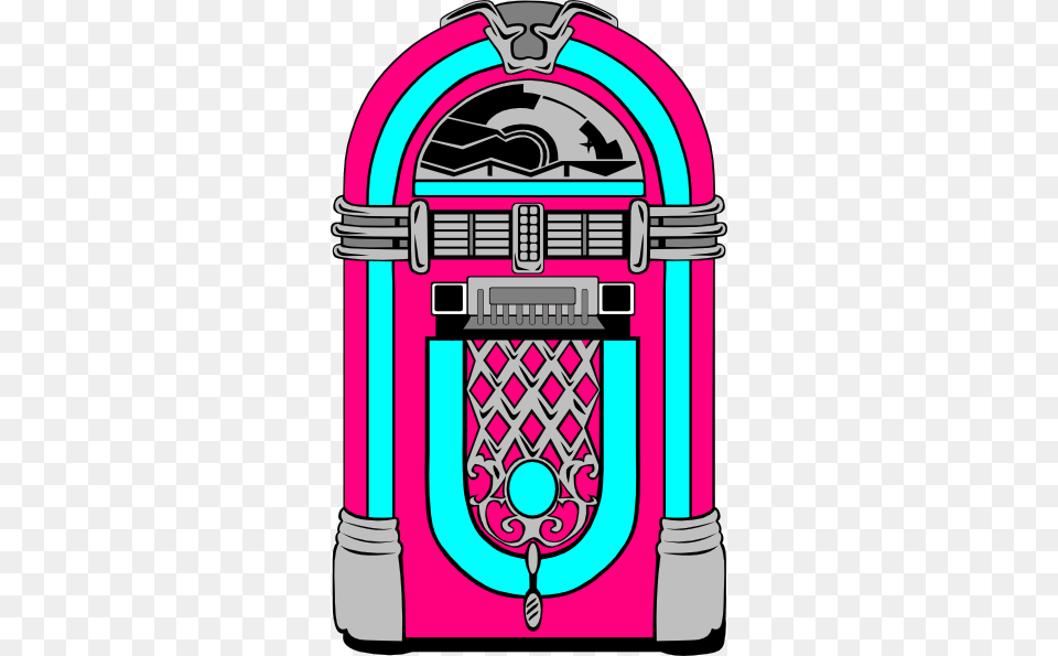 Pink And Blue Jukebox Clip Art, Dynamite, Weapon, Diner, Food Free Png Download