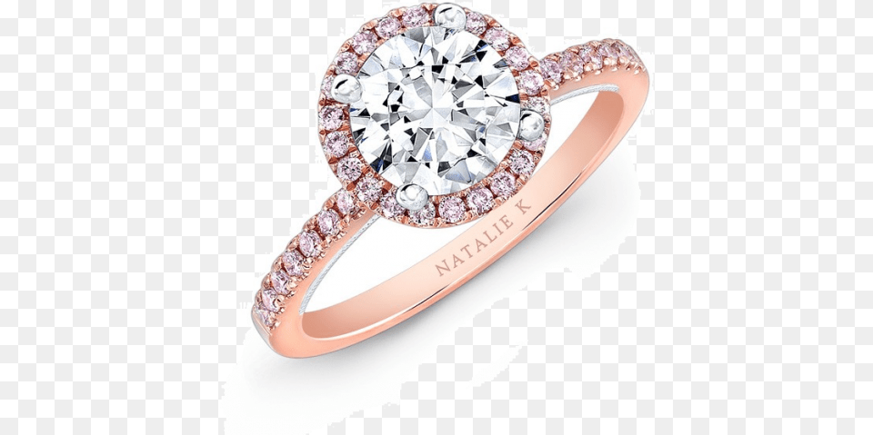Pink And Diamond Engagement Ring, Accessories, Jewelry, Gemstone, Silver Png