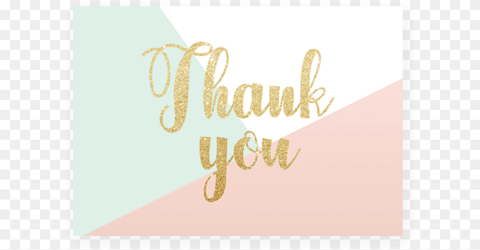 Pink And Gold Baby Shower Thank You Cards Printable Calligraphy, Text, Handwriting Png