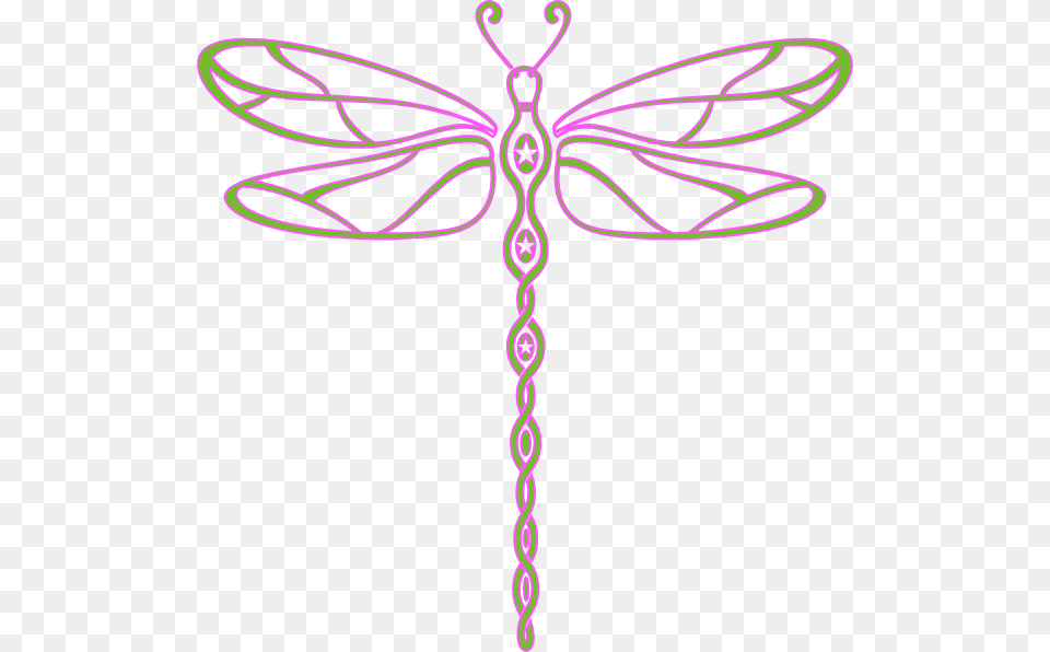 Pink And Green Dragonfly Clip Art, Animal, Insect, Invertebrate Png
