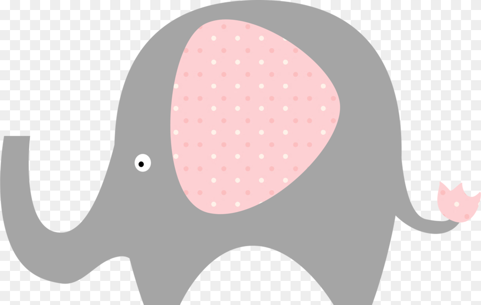 Pink And Grey Elephant Clipart, Head, Person, Face, Baby Free Png