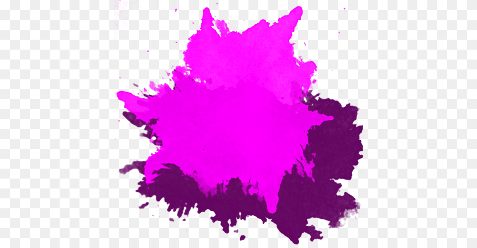 Pink And Purple Paint Splash Illustration, Stain, Art, Graphics Free Png