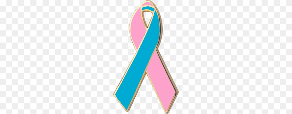 Pink And Teal Awareness Ribbons Lapel Pins, Sash, Text Png Image