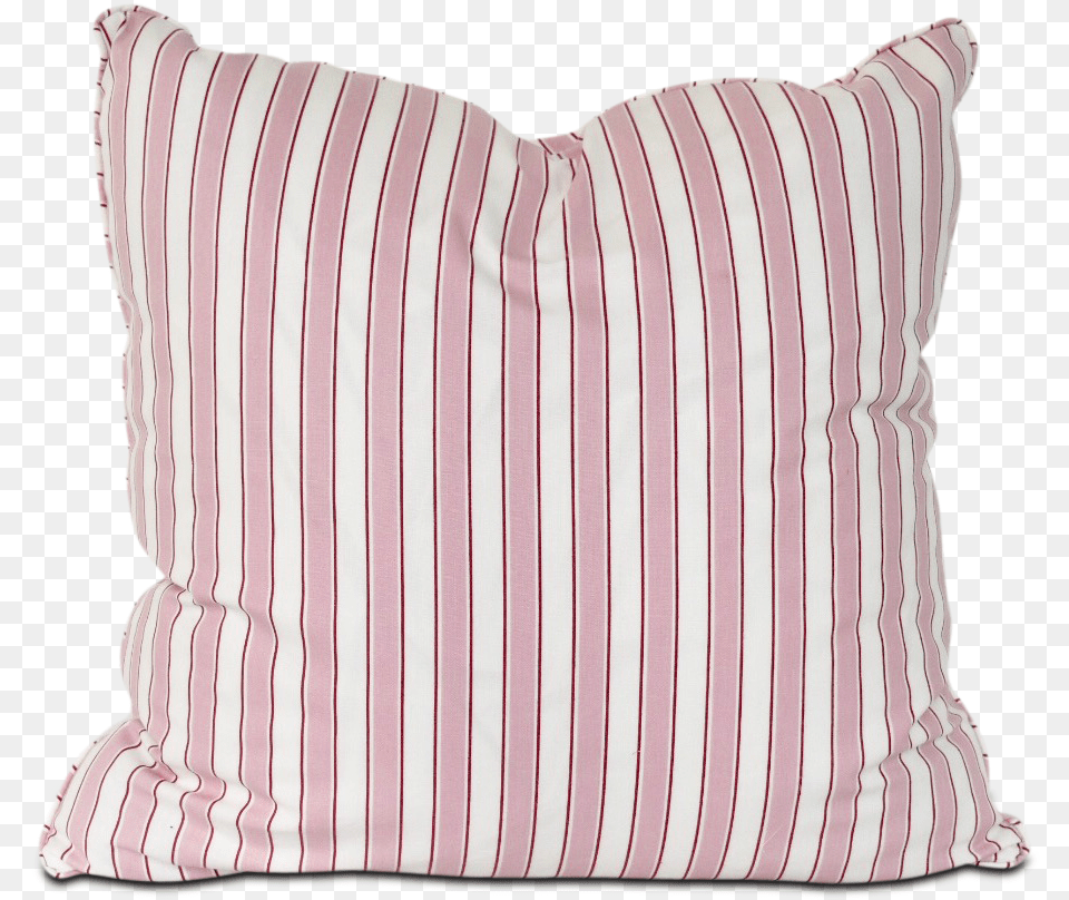 Pink And White Striped Cushions, Cushion, Home Decor, Pillow, Blouse Png Image