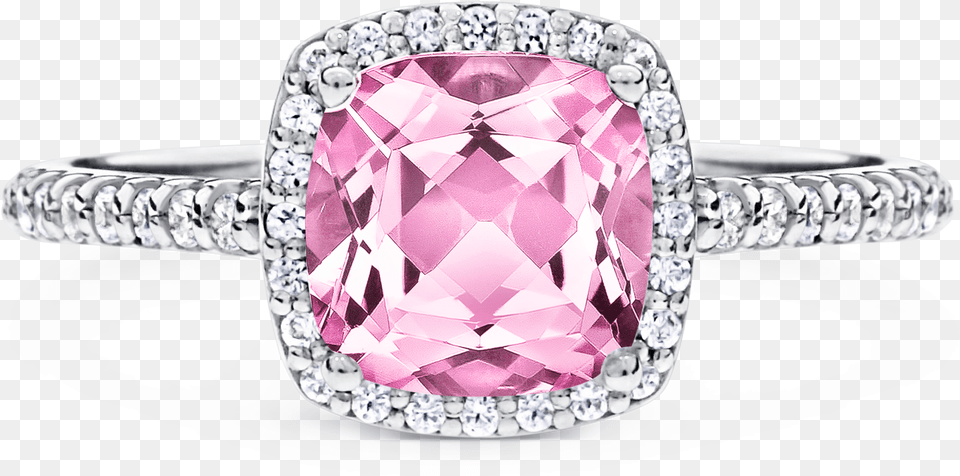 Pink Argyle Diamond Electra Pre Engagement Ring, Accessories, Gemstone, Jewelry, Silver Free Transparent Png