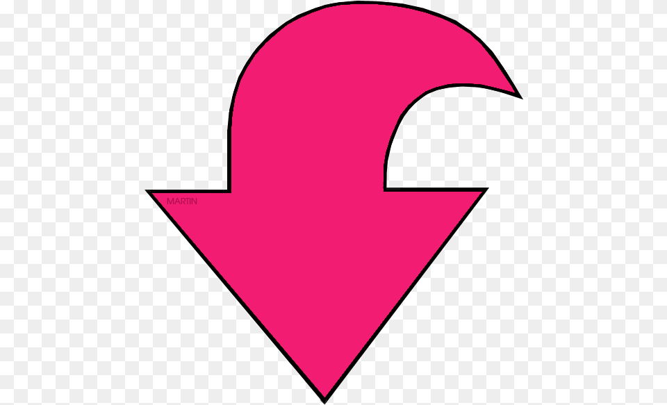 Pink Arrow Image With No Background Clip Art, Logo, Symbol Free Png