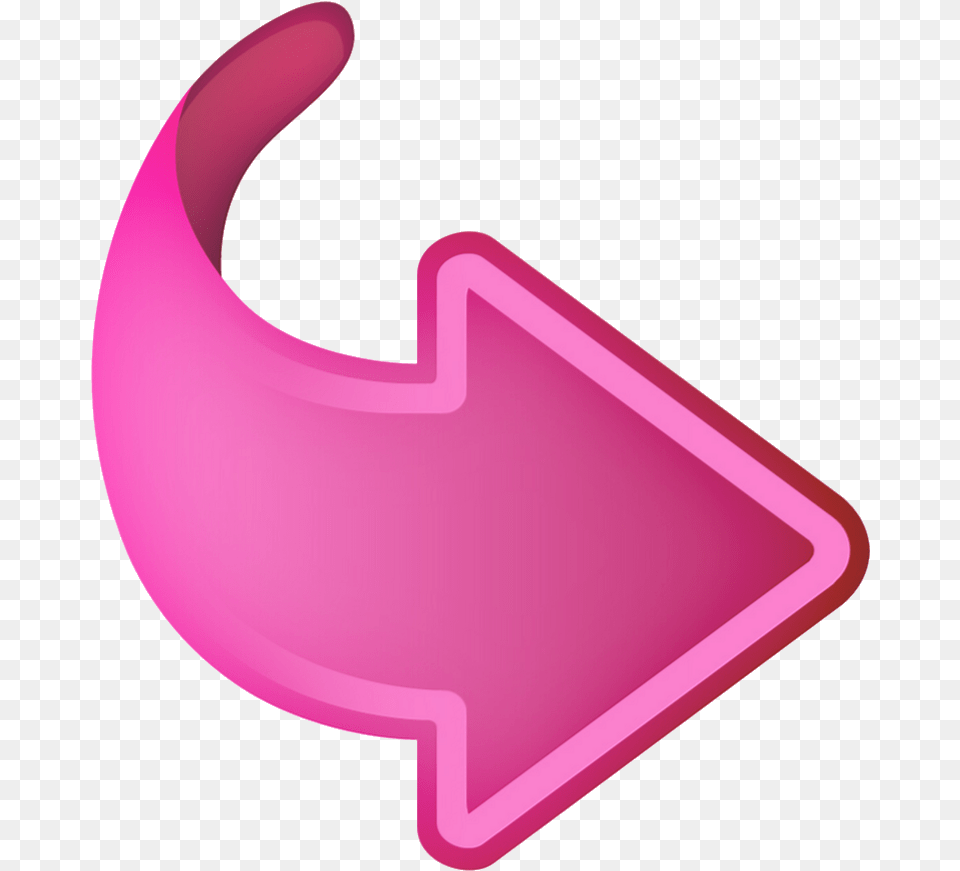 Pink Arrow Pointing Facebook Share Icon Png