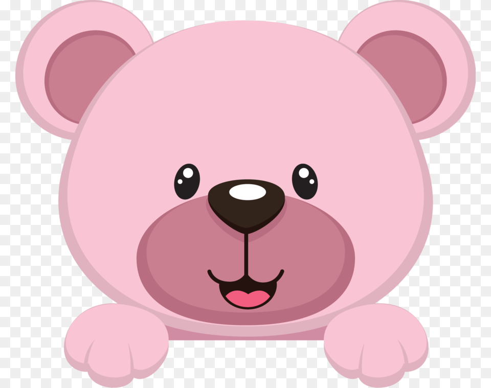 Pink Baby Bear Clipart, Piggy Bank, Astronomy, Moon, Nature Free Png Download