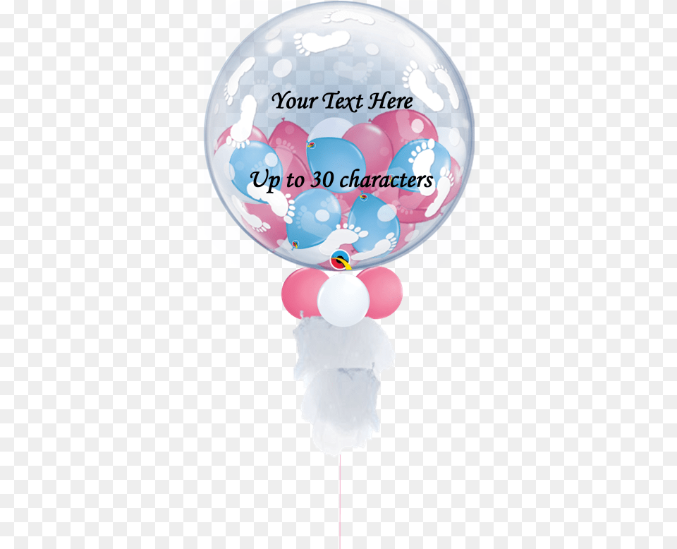 Pink Baby Feet Balloon Vippng Happy Birthday, Nature, Outdoors, Snow, Snowman Png Image