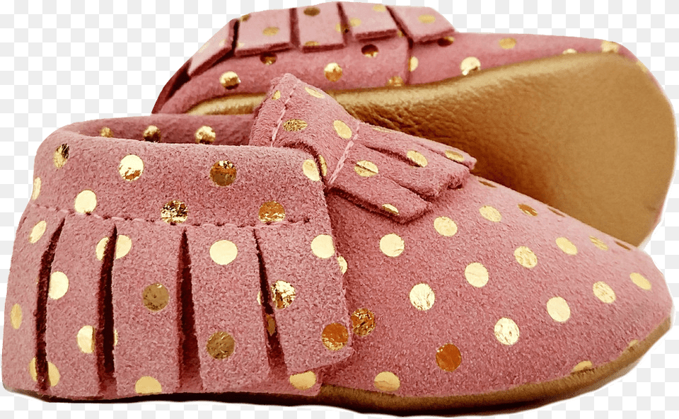 Pink Baby Moccasins Aidie London Slipper, Clothing, Footwear, Shoe, Clogs Free Png