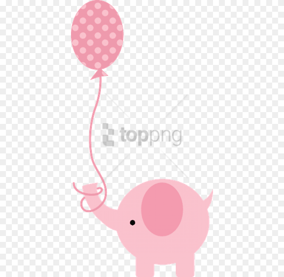 Pink Baby Shower Elephant Image With Clip Art Baby Shower Girl Png