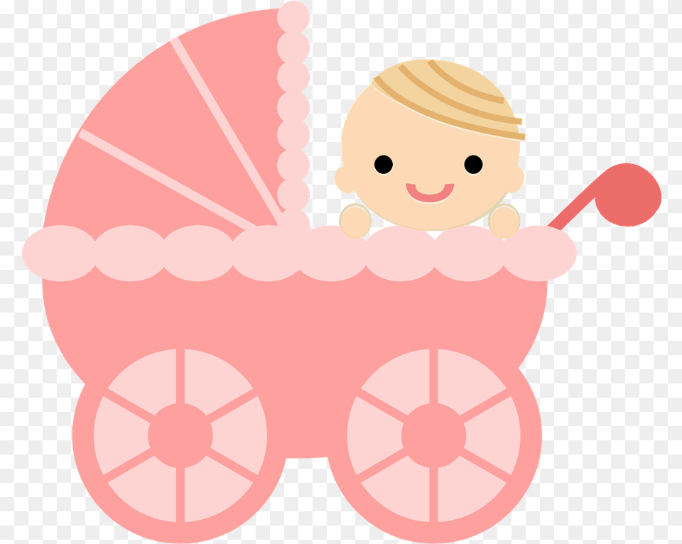 Pink Baby Stuff Clipart Baby Crib Clipart, Face, Head, Person, Bed Free Png