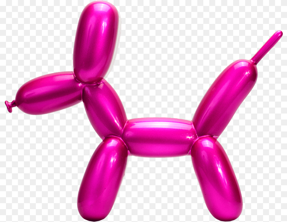 Pink Balloon Dog Transparent, Purple Free Png Download