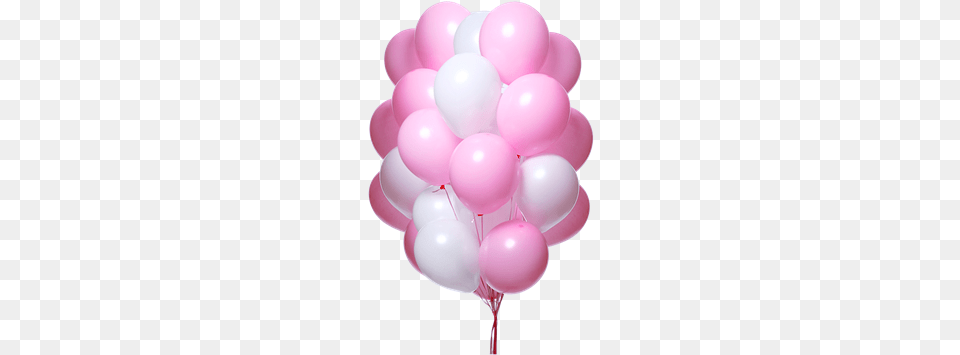 Pink Balloon Pink And White Balloons Png