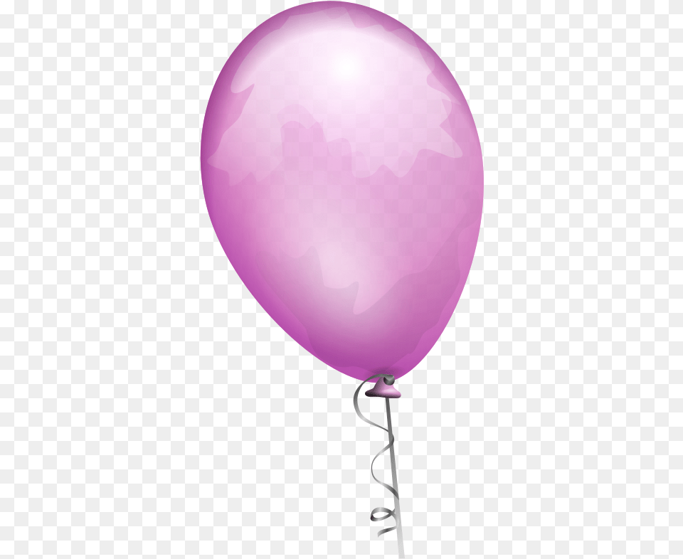 Pink Balloon Vintage Ulang Tahun Vector Free Transparent Png