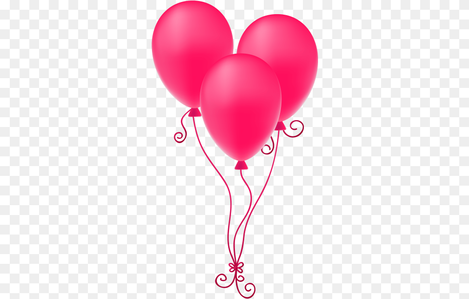 Pink Balloons Image Pngpix Birthday Pink Balloons, Balloon Free Transparent Png