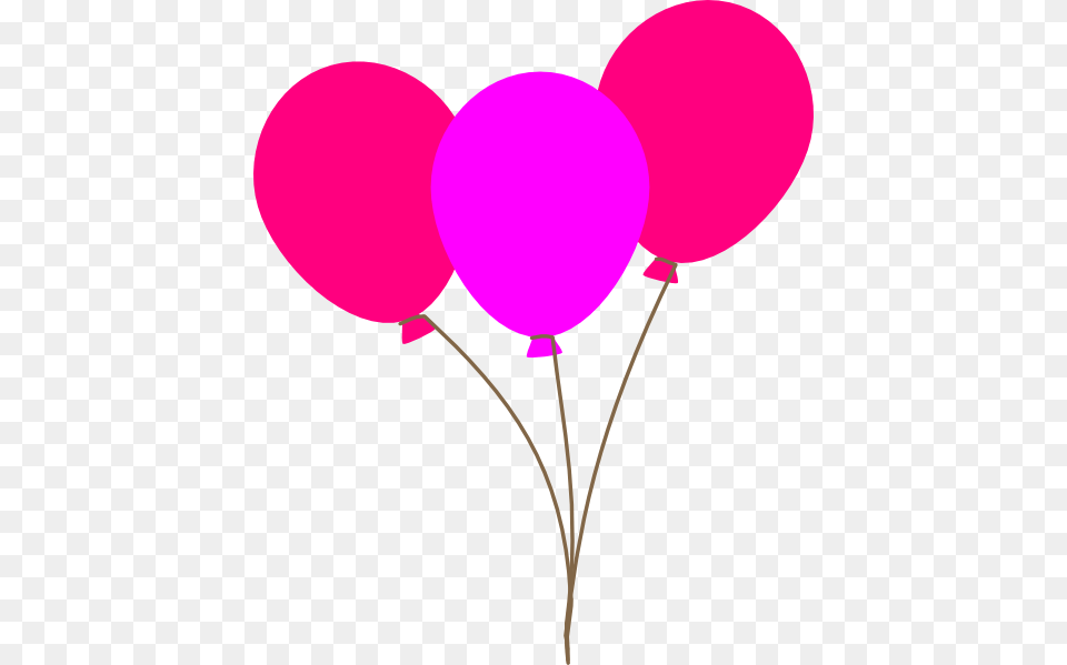Pink Balloons Vector, Balloon Free Transparent Png