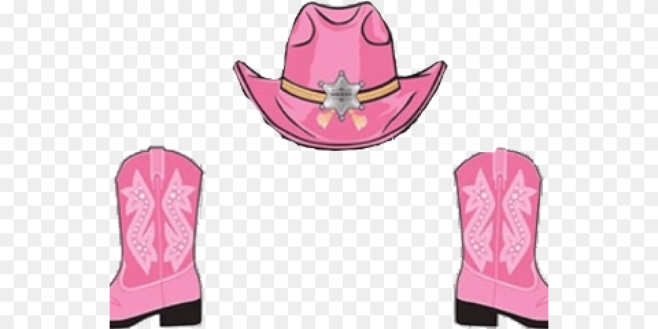 Pink Bandana Photo Props Party Supplies, Clothing, Hat, Boot, Cowboy Boot Free Png Download
