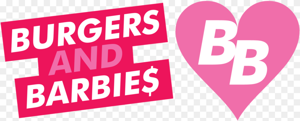 Pink Barbie Logo Head Circle, Heart, Text Png