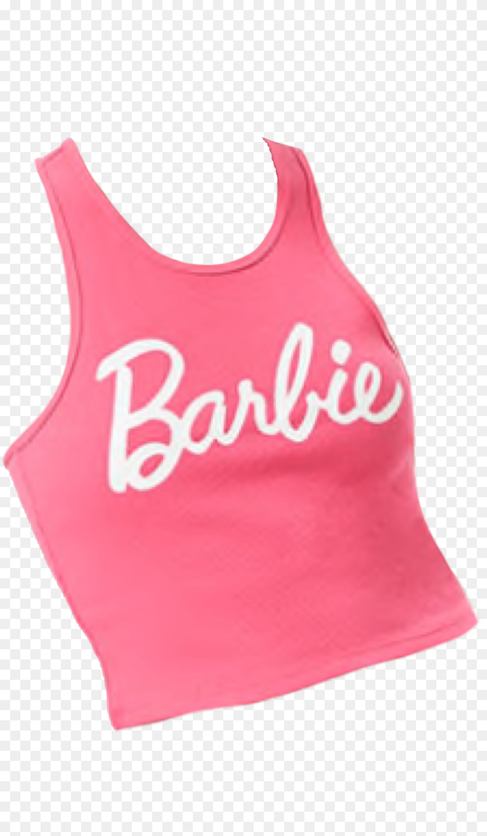 Pink Barbie Tank Top, Clothing, Tank Top, Vest Png