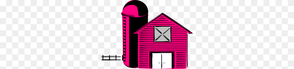 Pink Barn Clip Art, Outdoors, Nature, Countryside, Rural Free Png Download