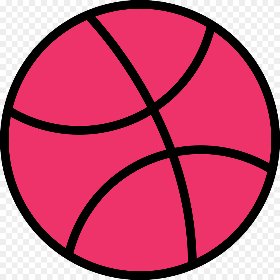 Pink Basketball Clipart, Sphere, Ball, Football, Soccer Png