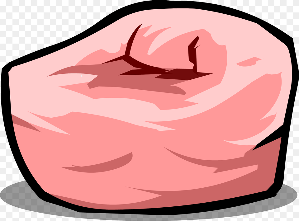 Pink Beanbag Chair Sprite 002 Cartoon Bean Bag Chairs, Body Part, Hand, Person, Animal Free Transparent Png