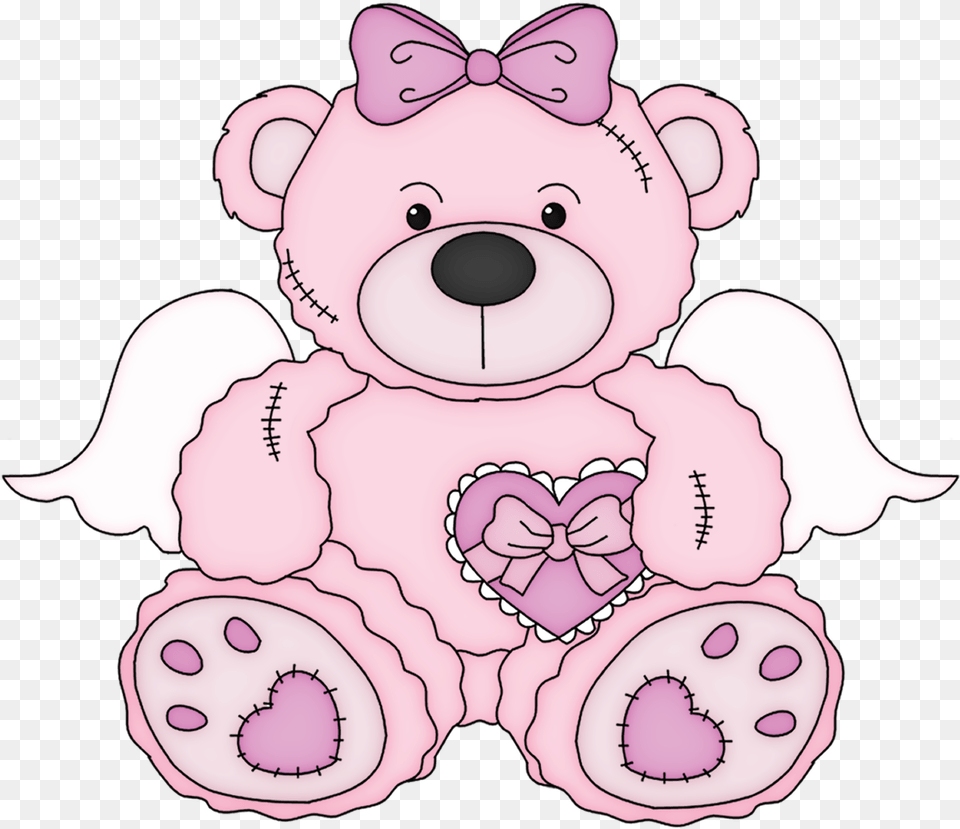 Pink Bear Clip Art, Teddy Bear, Toy, Face, Head Free Png