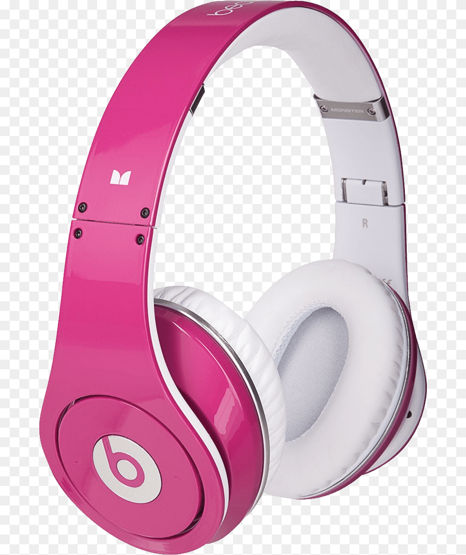 Pink Beat Headphones Pink Headphones, Electronics Png Image