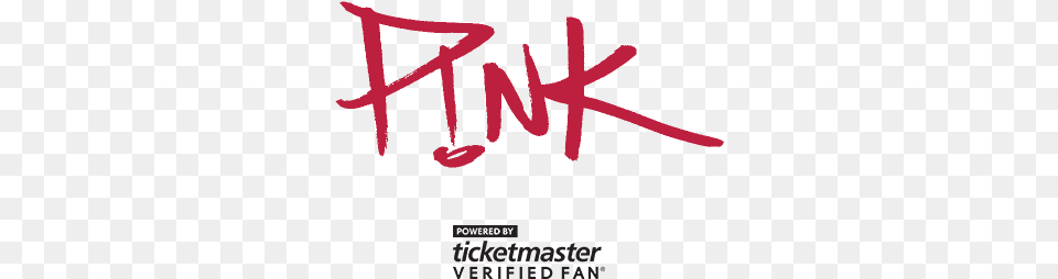 Pink Beautiful Trauma Tour 2019, Handwriting, Text, Cross, Symbol Png Image