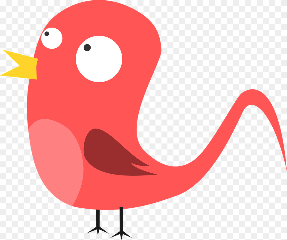 Pink Bird Clipart, Animal, Fish, Sea Life, Shark Free Png