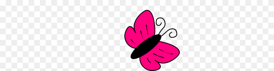 Pink Black Butterfly Clip Art, Clothing, Glove, Purple Png Image