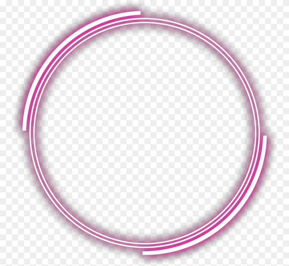 Pink Blue Flot Hole Daire Mavi Neon Circle Circle, Light, Hoop Free Transparent Png