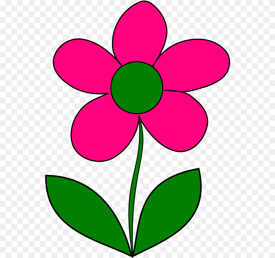 Pink Blue Flower Border Svg Clip Art For Web Flower Clip Art, Anemone, Petal, Plant, Daisy Png