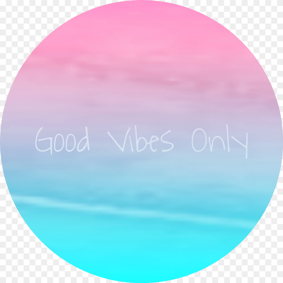 Pink Blue Goodvibes Ombre Background Tumblr Circle, Photography, Sphere, Disk, Oval Free Transparent Png