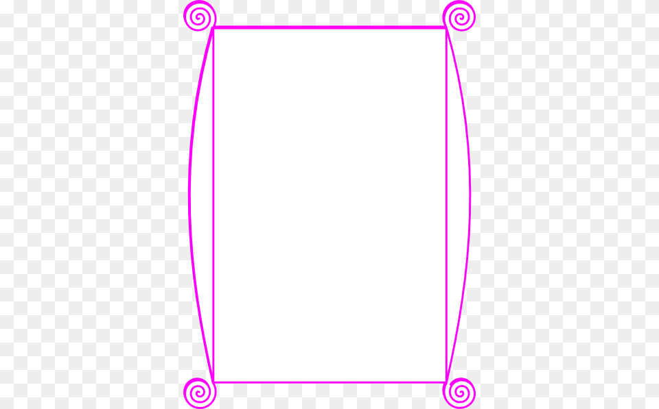 Pink Border Clip Art, White Board, Page, Text Free Transparent Png