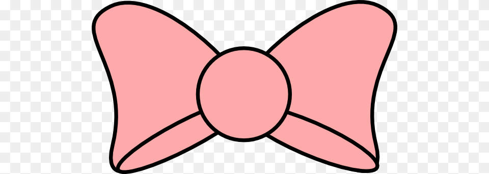 Pink Bow Black Trim Clip Art, Accessories, Formal Wear, Tie, Bow Tie Free Png Download