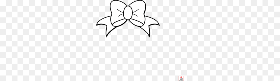Pink Bow Clip Art, Accessories, Formal Wear, Tie, Stencil Free Png Download