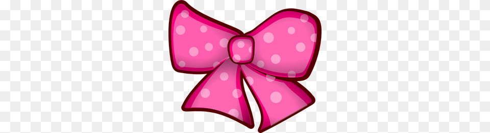 Pink Bow Clip Art For Web, Accessories, Formal Wear, Tie, Pattern Free Png Download