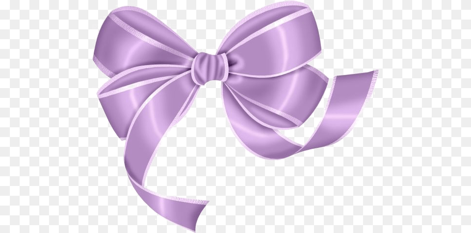 Pink Bow Ribbon Picture Clipart Vectors Psd Templates Transparent Purple Bow, Accessories, Formal Wear, Tie, Device Png Image