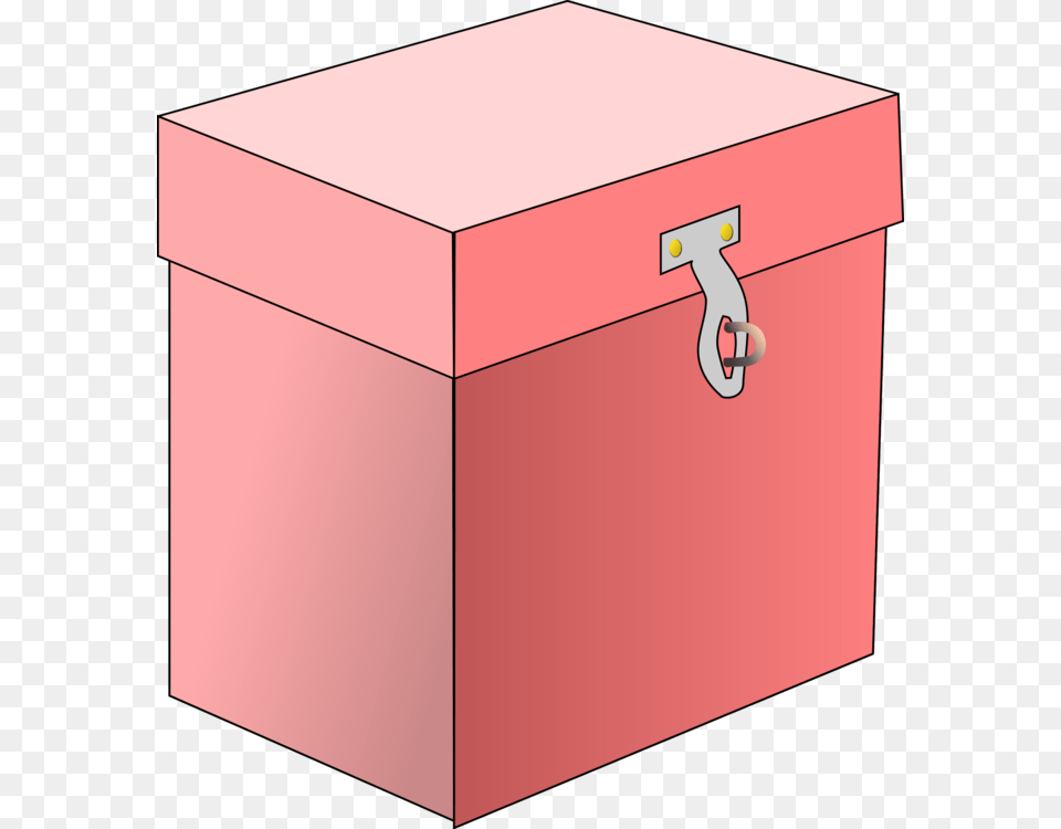 Pink Box Svg Clip Arts 540 X 599 Px, Cardboard, Carton, Mailbox Png