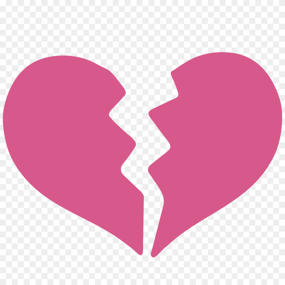 Pink Broken Heart Clipart Free Png