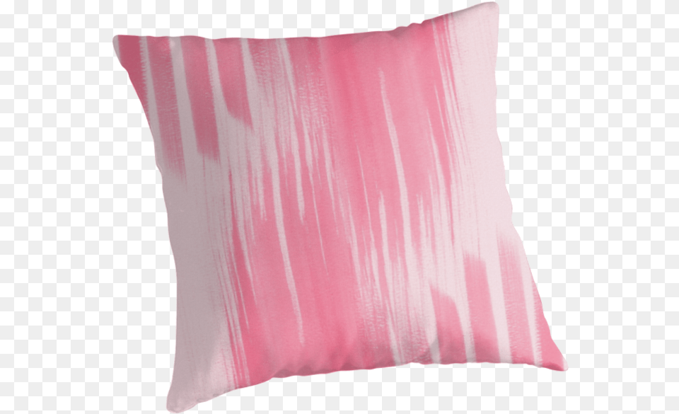 Pink Brush Stroke Pattern Texture By Thoughtsupnorth Cushion, Home Decor, Pillow Png