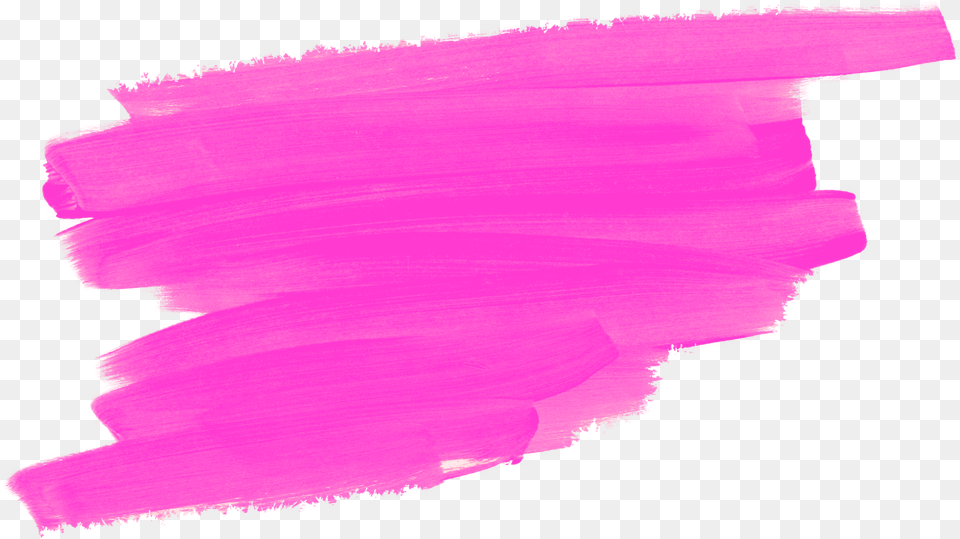 Pink Brush Strokes, Purple, Paper Png Image