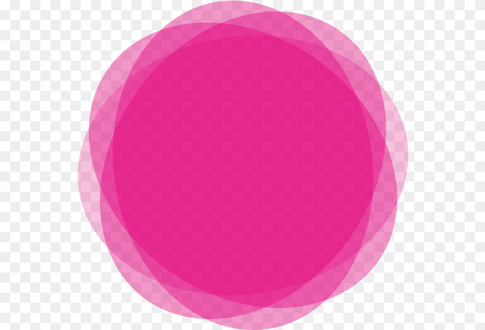 Pink Bubbles Circle, Flower, Plant, Petal, Sphere Free Png Download