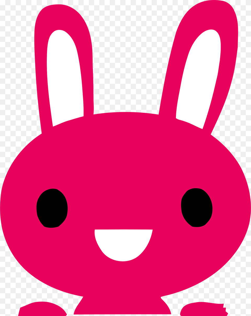Pink Bunny Clip Art, Plush, Toy Free Png Download