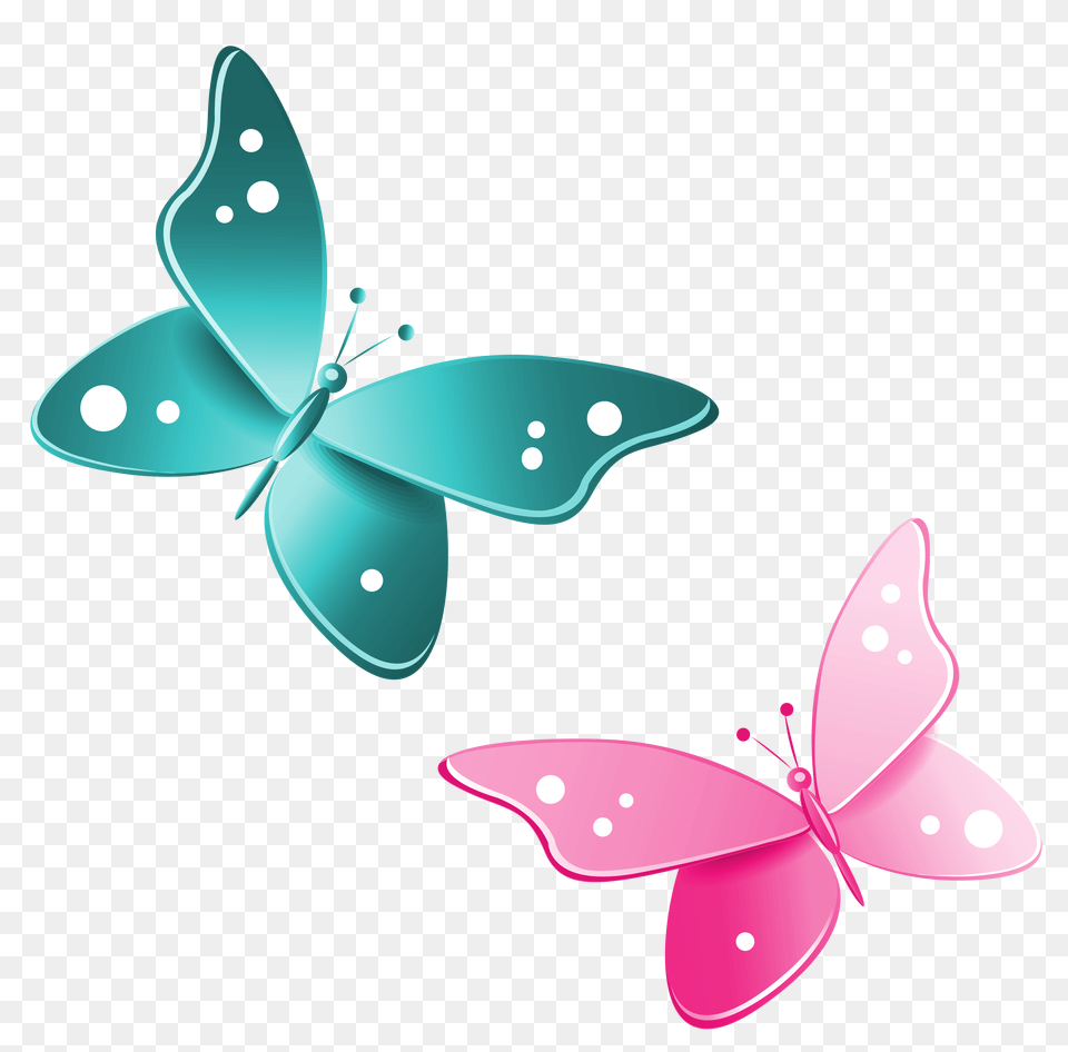 Pink Butterfly Border Clipart, Art, Graphics, Floral Design, Pattern Png