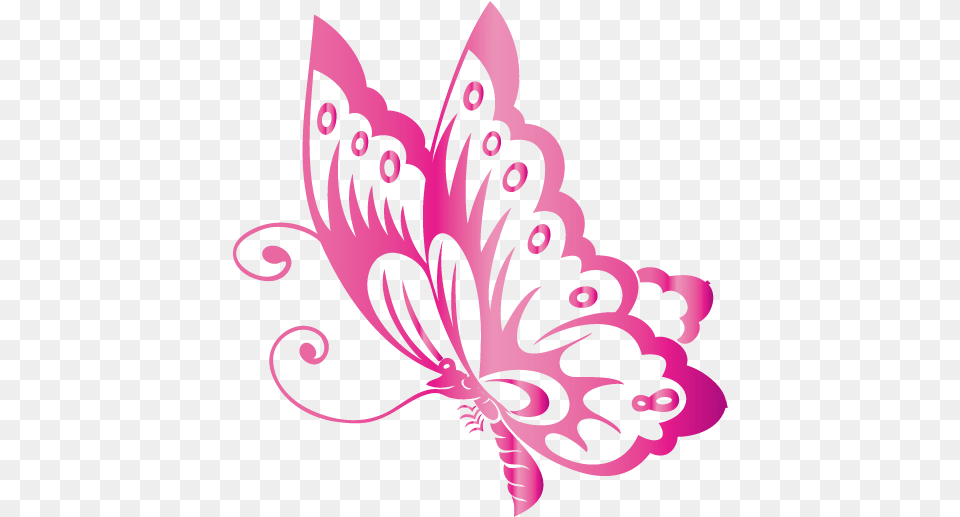 Pink Butterfly Butterfly Logo Design, Art, Floral Design, Graphics, Pattern Png Image